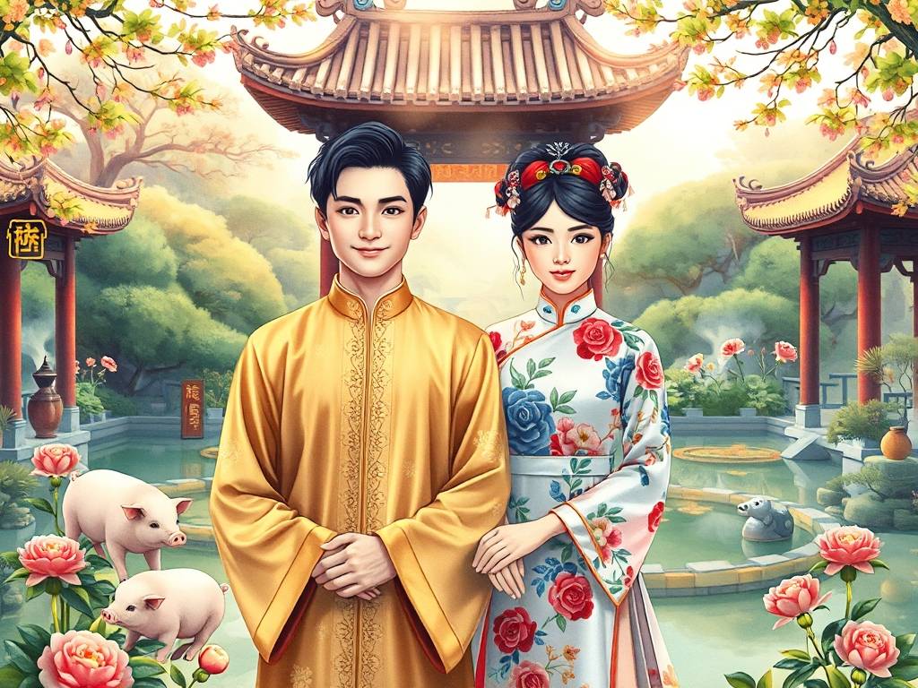 属猪男最佳婚配属相