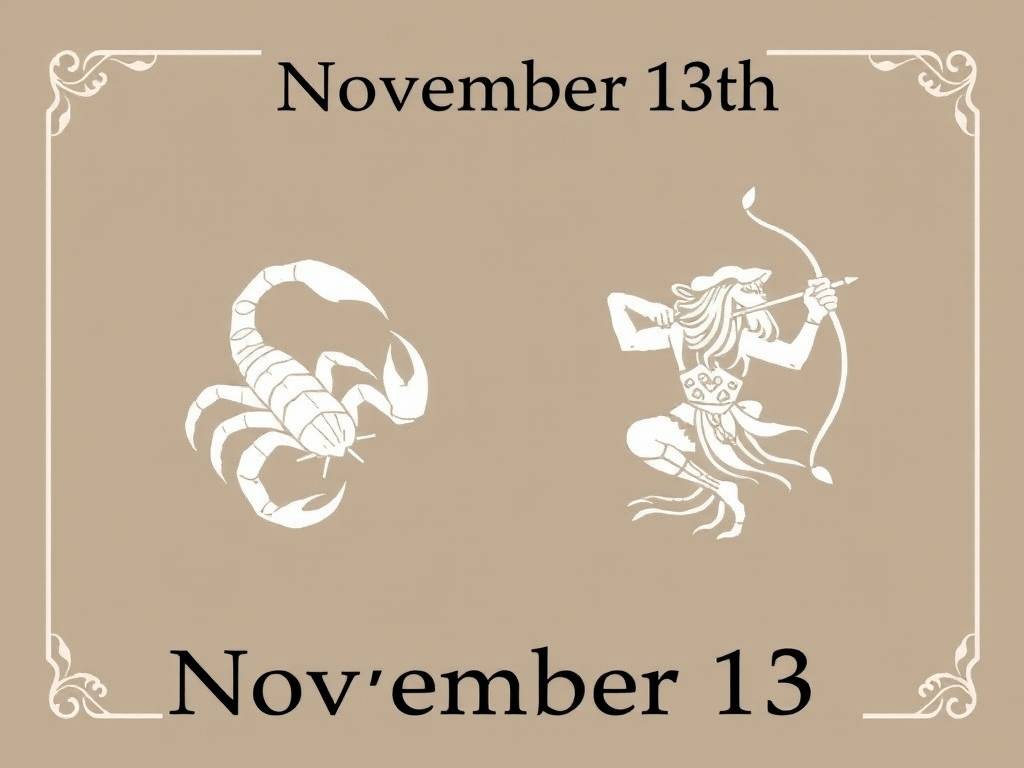 11月13日是什么星座，天蝎座很细心适合当领导