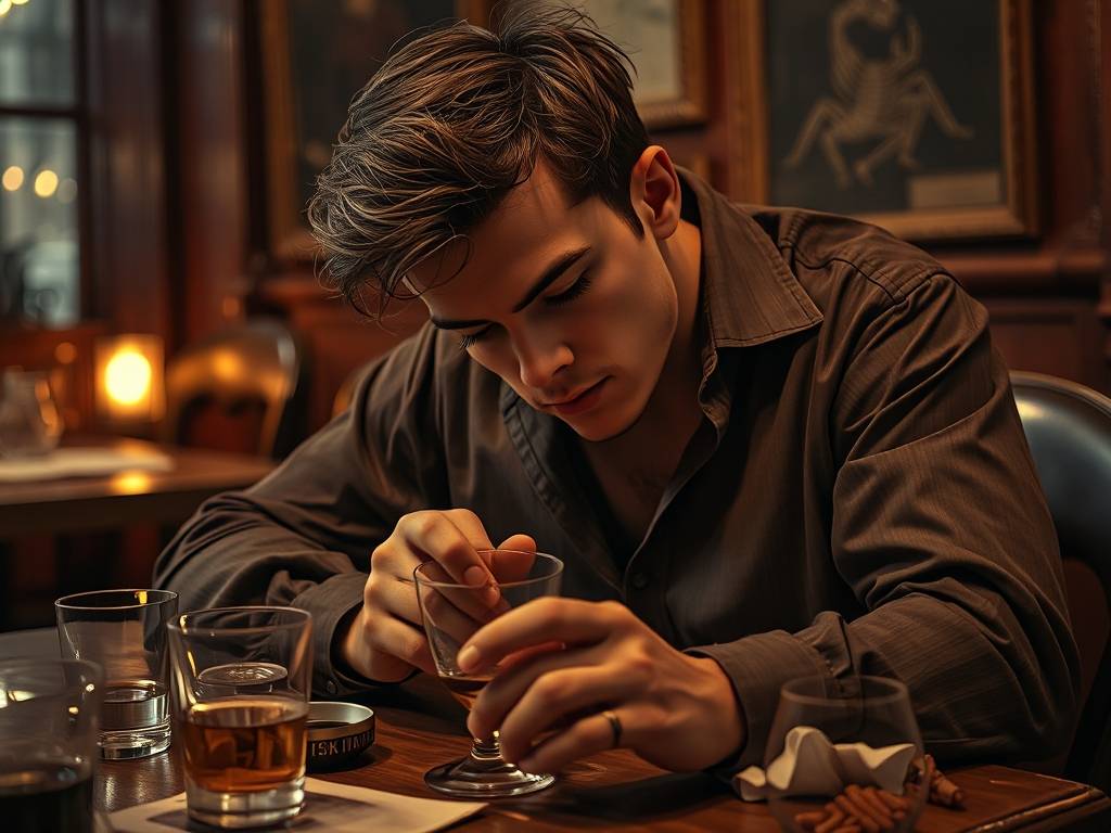 天蝎男喝醉酒后的表现 天蝎男喝醉酒后的反应