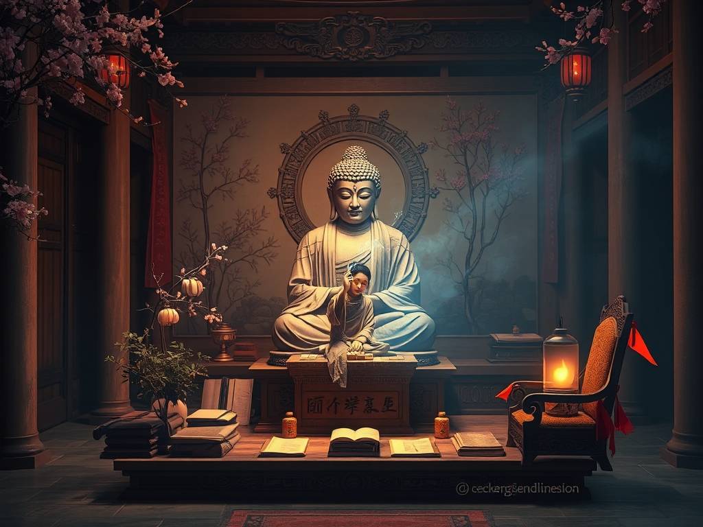 占卜学解梦：梦见佛像梦程解析