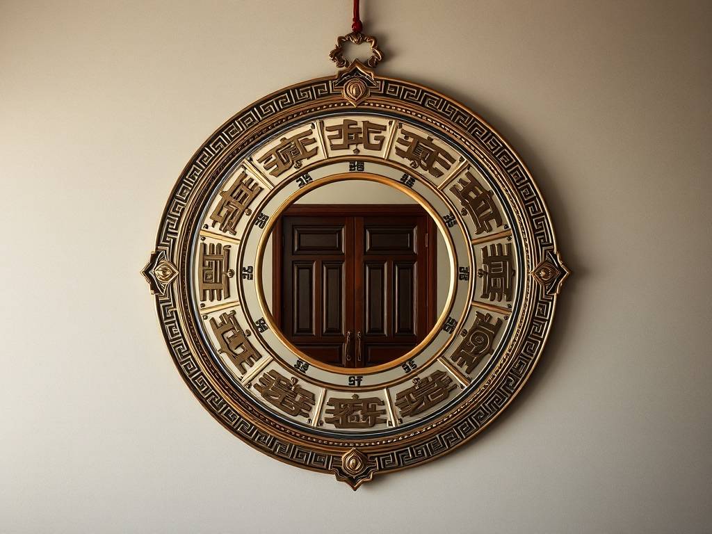 两个卧室门对门挂什么 八卦镜化解不良格局
