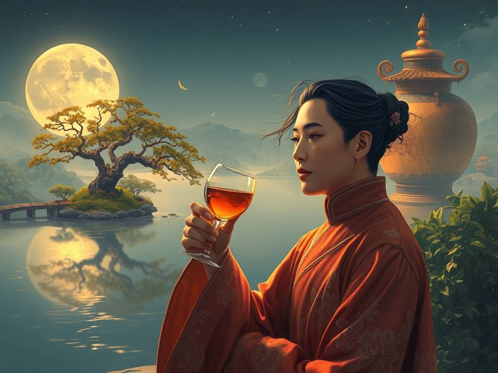 梦见喝酒不醉，预示财位在正东方向