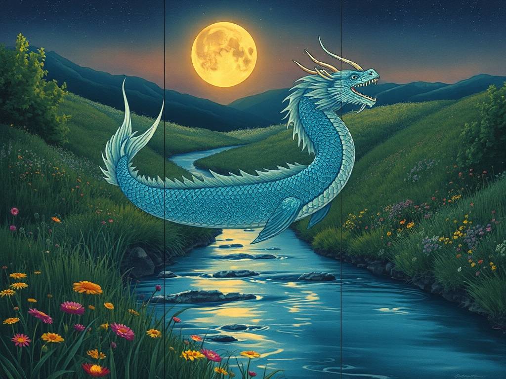 【梦到动物】做梦梦见鱼变成龙的含义