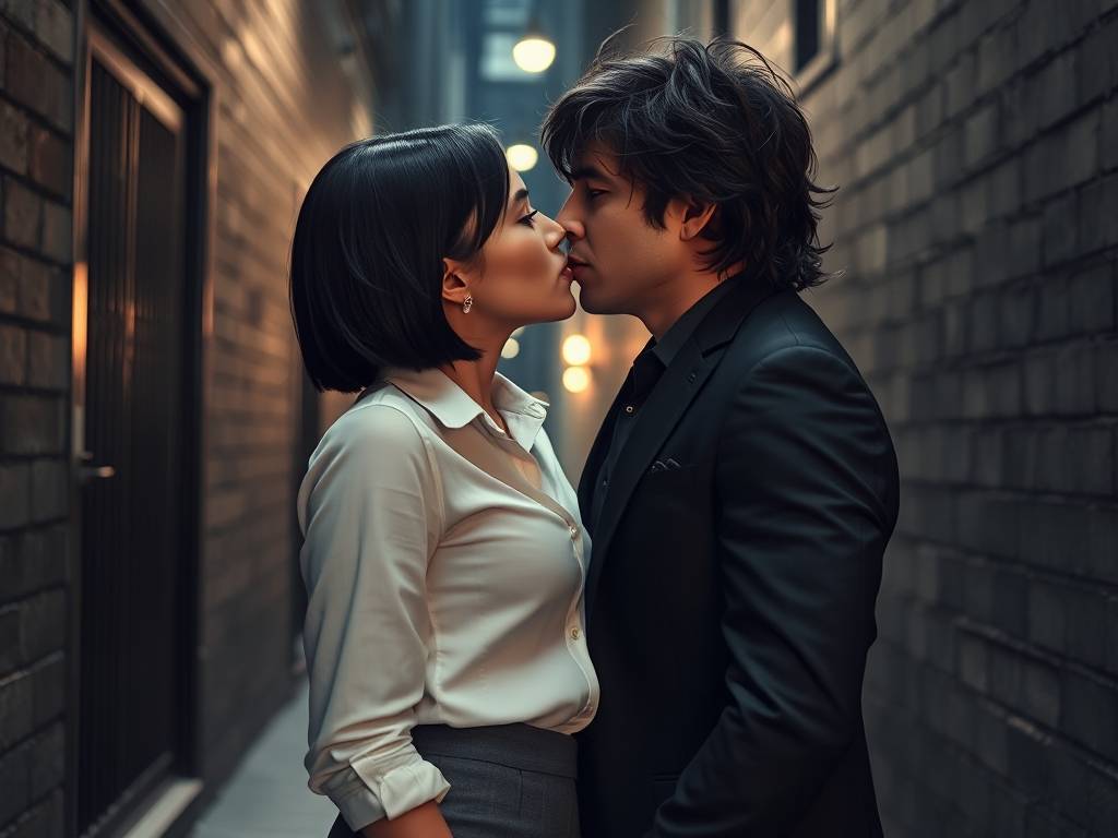 摩羯女被天蝎男强吻,突然强吻摩羯女会怎么样
