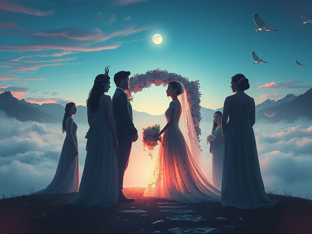 做梦梦见自己结婚的场景，有什么暗示