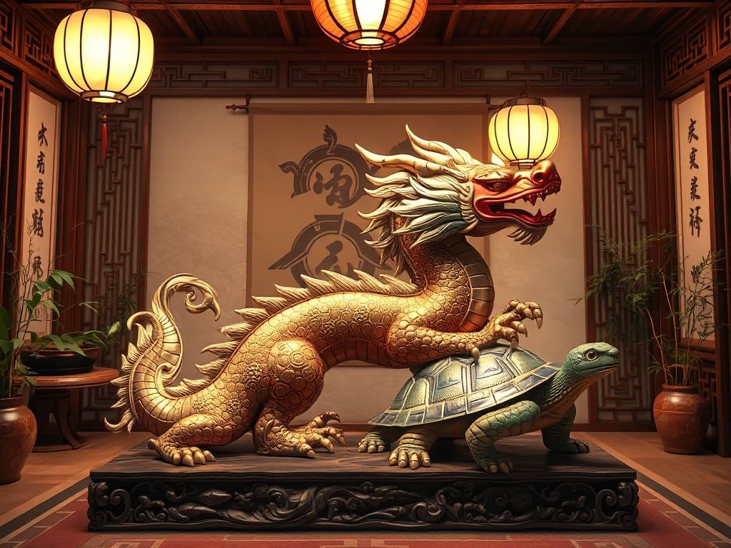 化煞吉祥物怎样摆放 家中放龍(lóng)龟可化煞招财