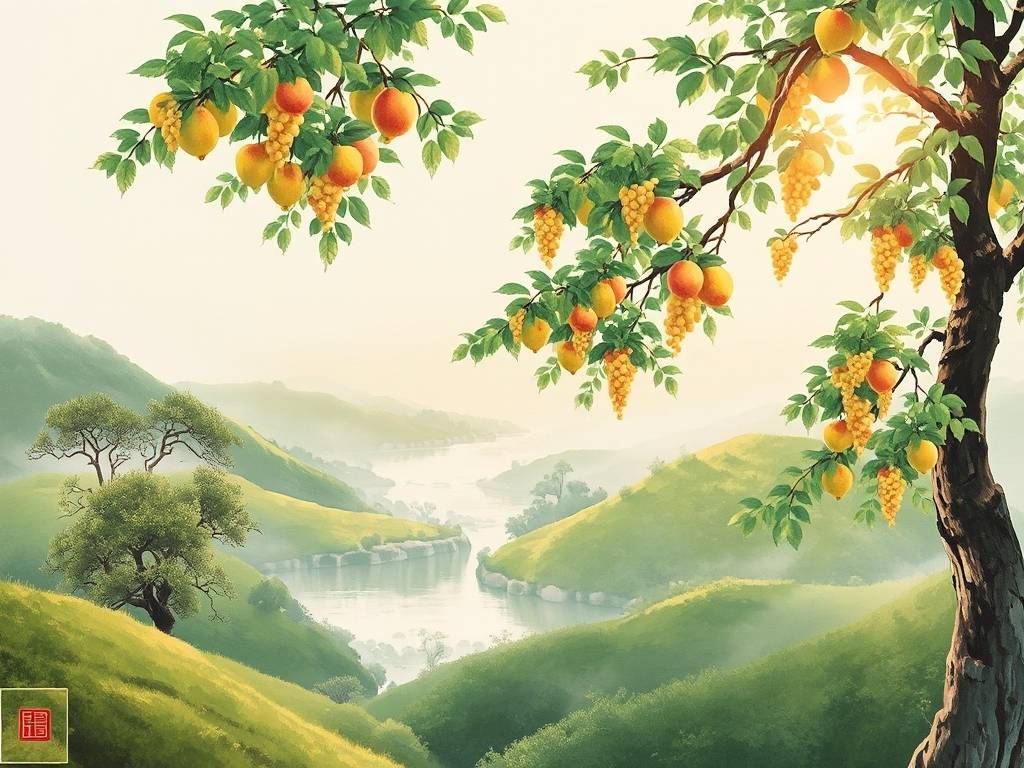 厨房挂什么画風水最好 草木图挂厨房能聚财
