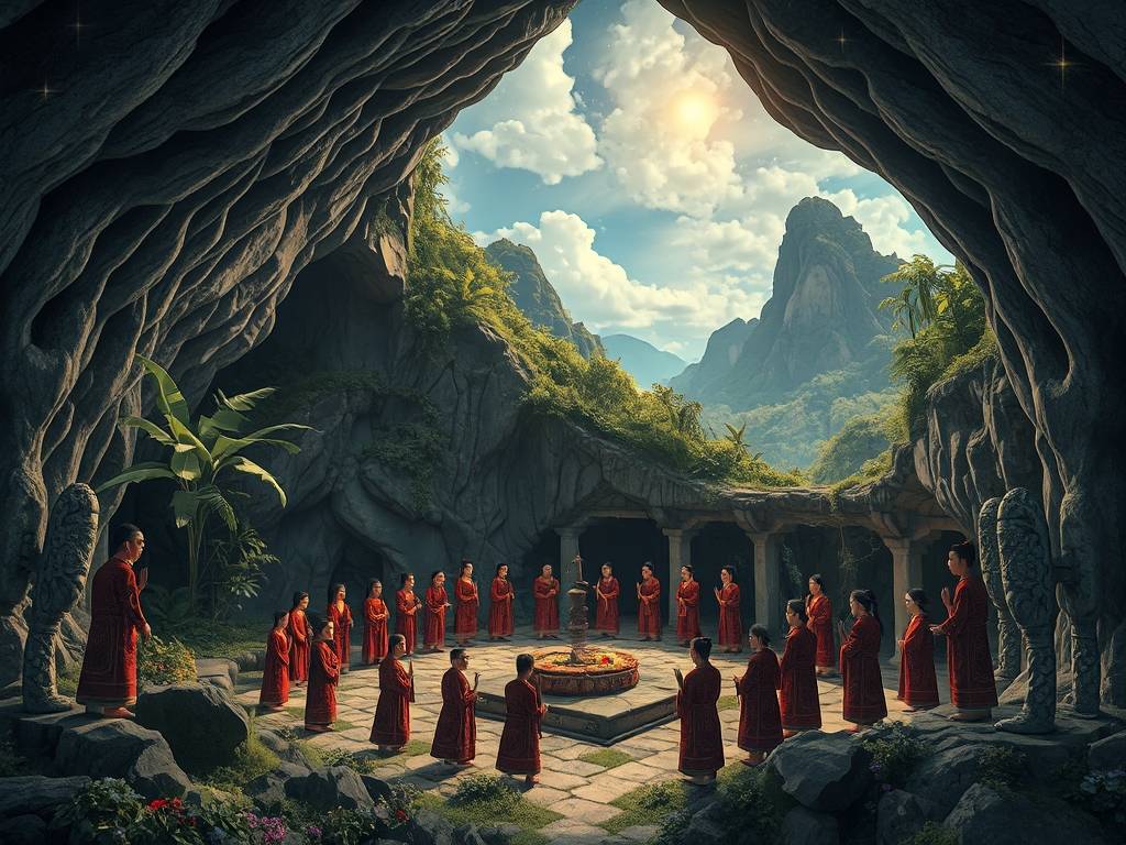 贵州苗人的洞葬文化