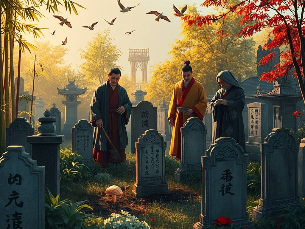 如何在公墓(mù)中寻找吉穴
