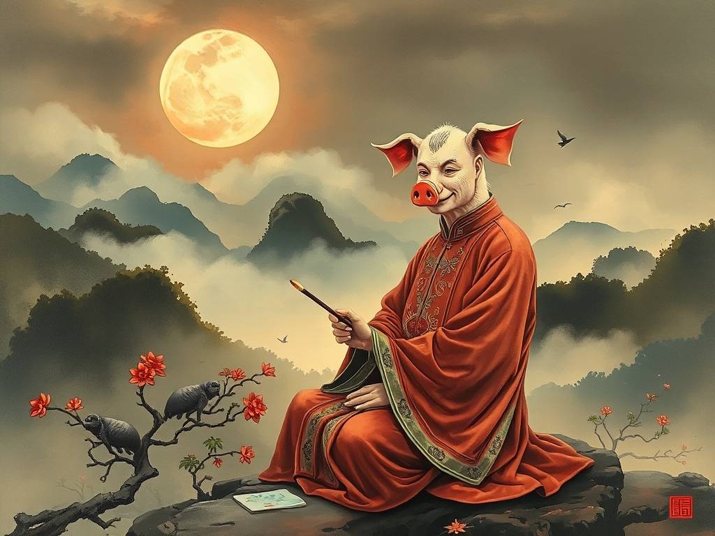 属猪的