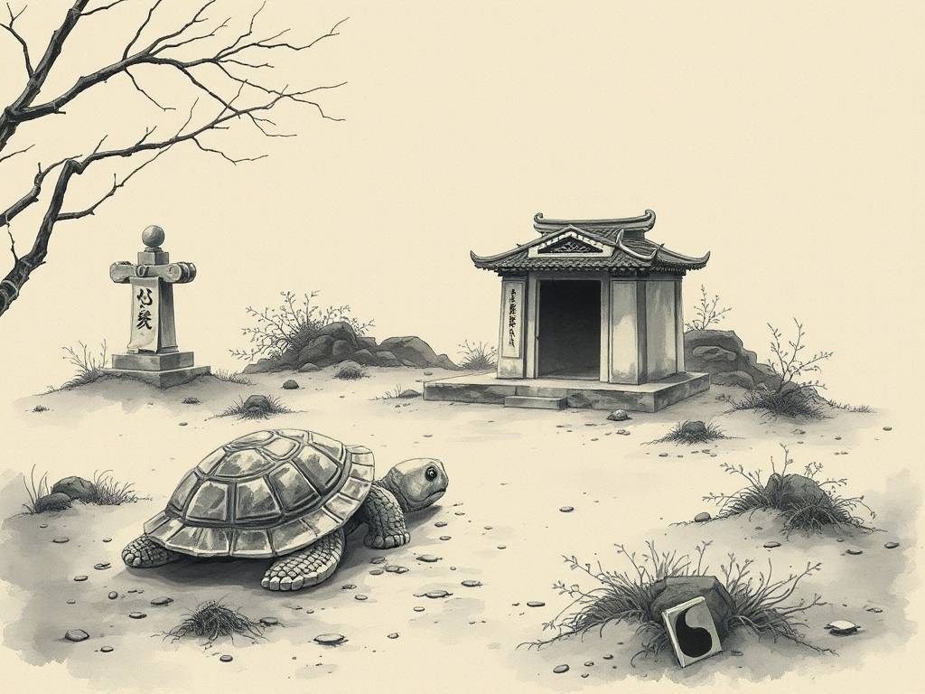 坟地风水图解,祖坟风水不好怎么办？