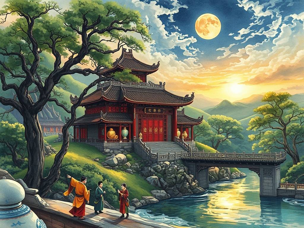 阴宅风水图大全富贵的阴宅风水讲解