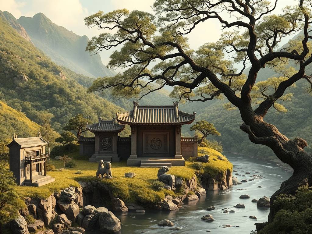 阴宅风水图,看阴宅风水图解相关知识