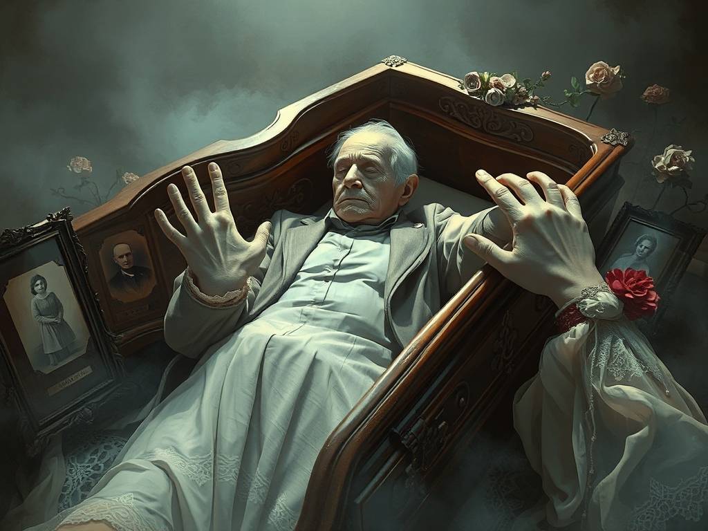 梦见死人棺材