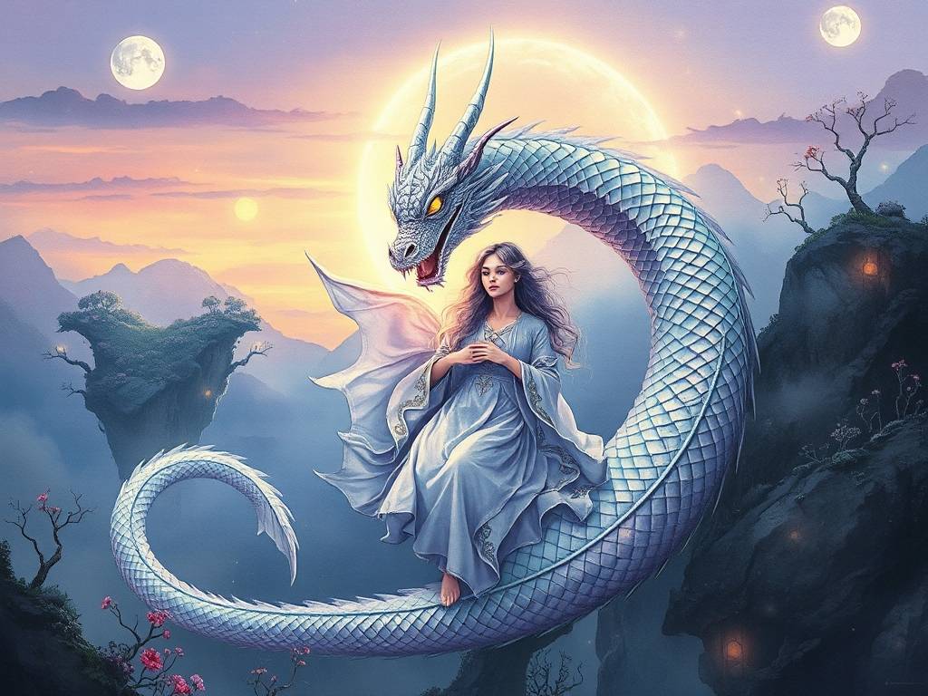 梦见飞龙缠身