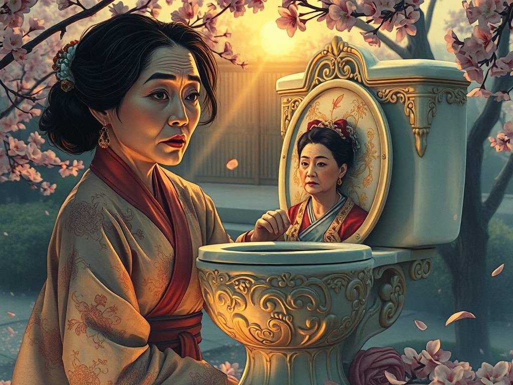 梦见亲人掉进厕所