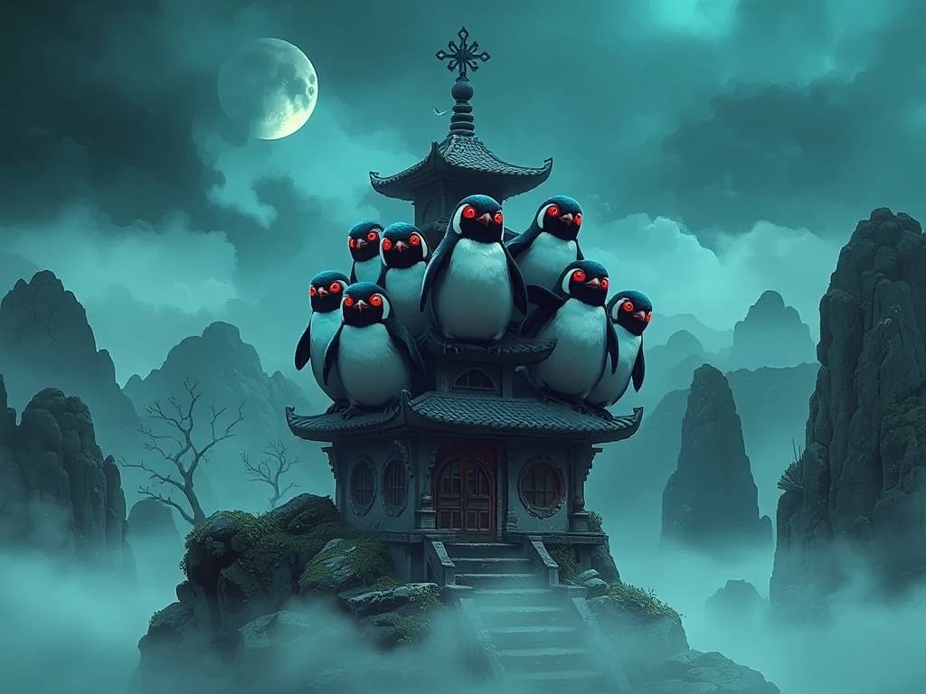 企鹅灵异风水
