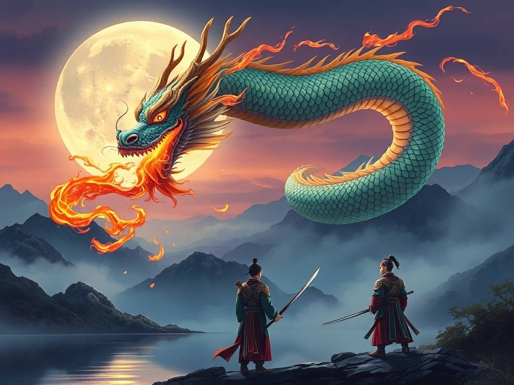 龙喷火