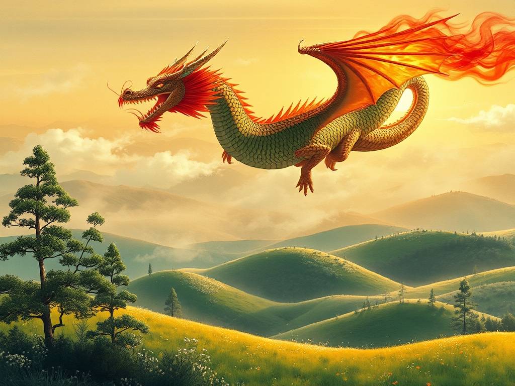 龙喷火