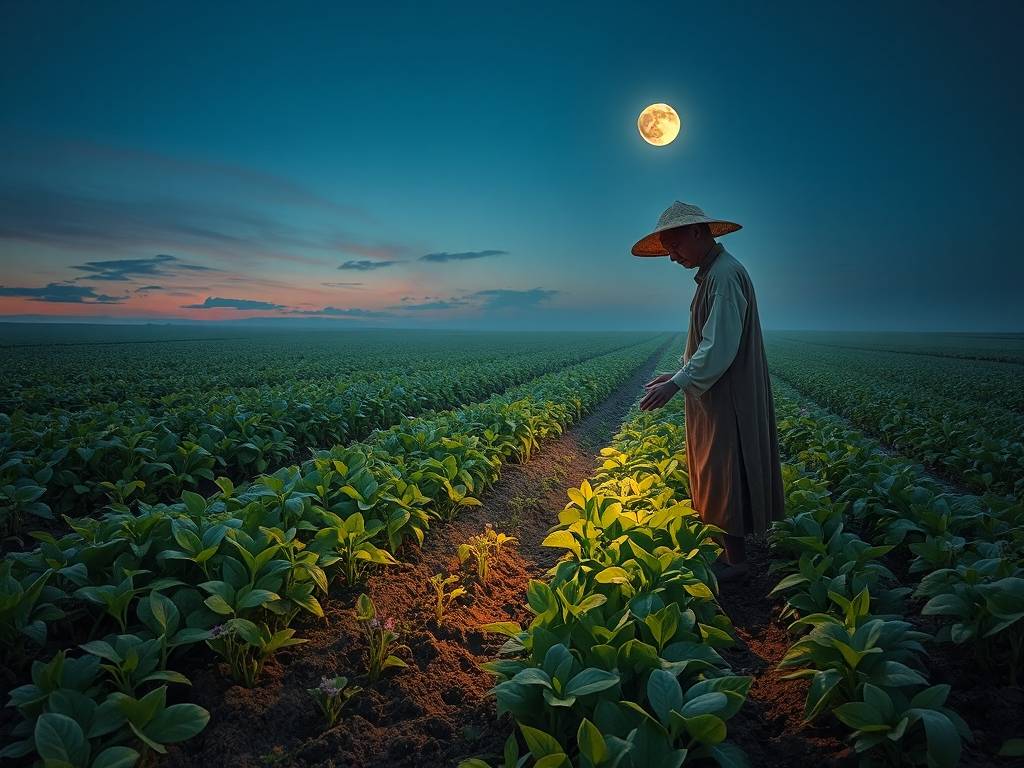 梦见耕种田地
