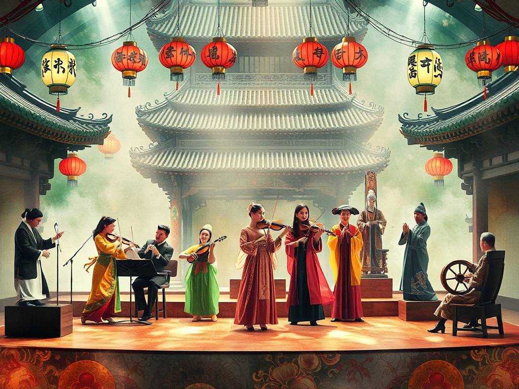 梦见看文艺汇演
