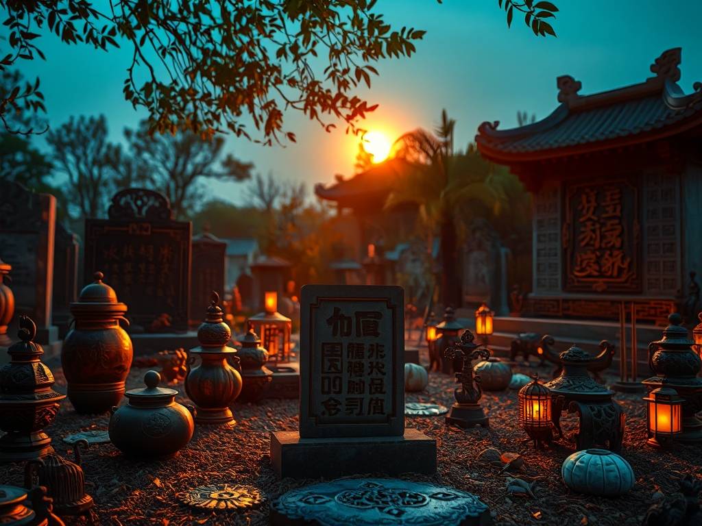 墓地摆件风水