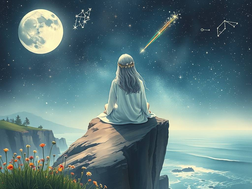 [塔罗牌牌意]星星 - The Stars