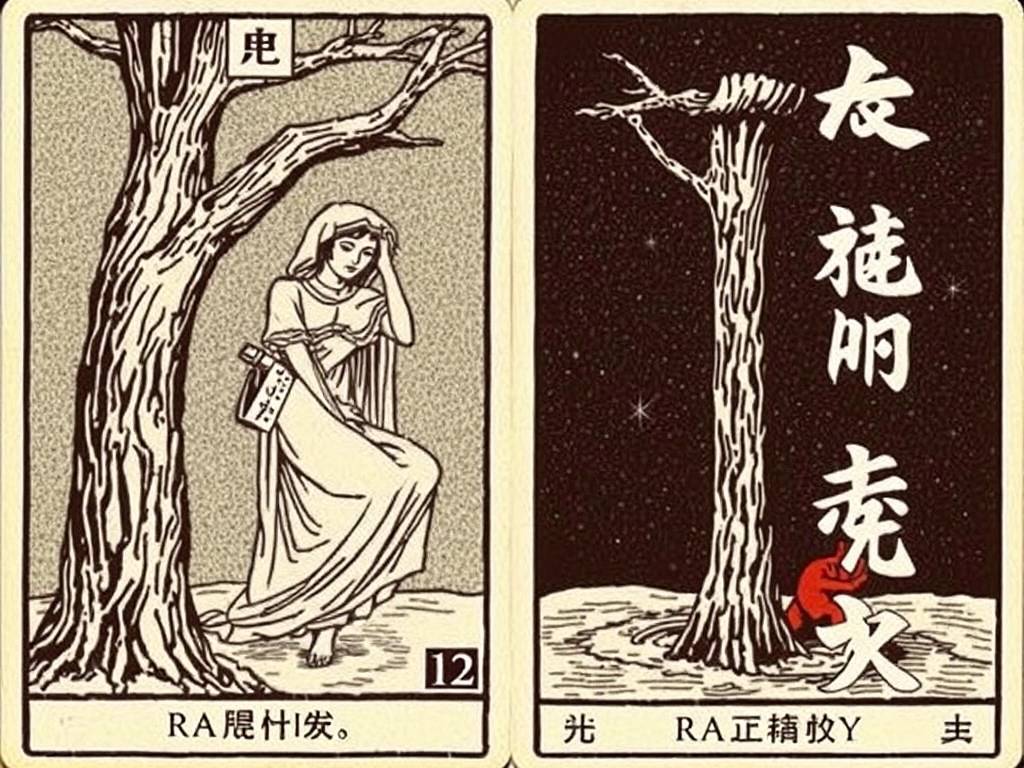 塔罗牌大阿尔克那12吊人牌面正位逆位意思