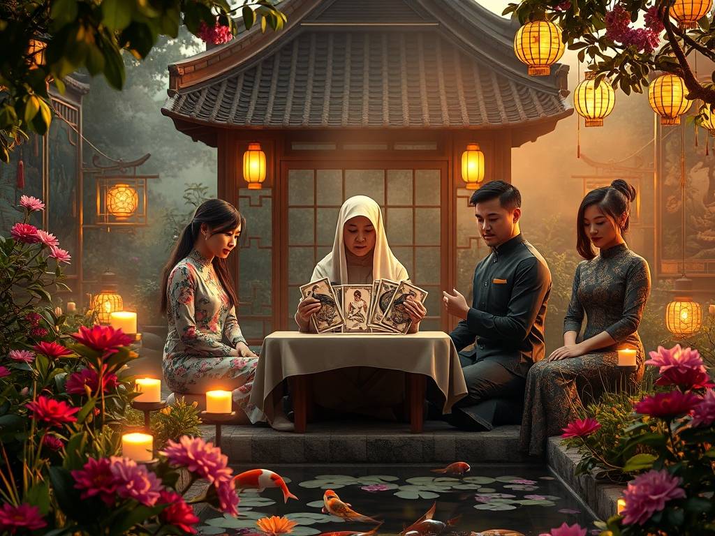 幸福三角塔罗牌占卜法