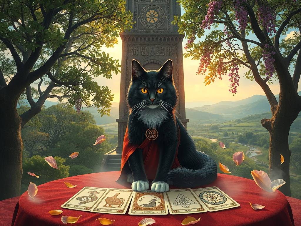 圣花猫的塔罗牌占卜法