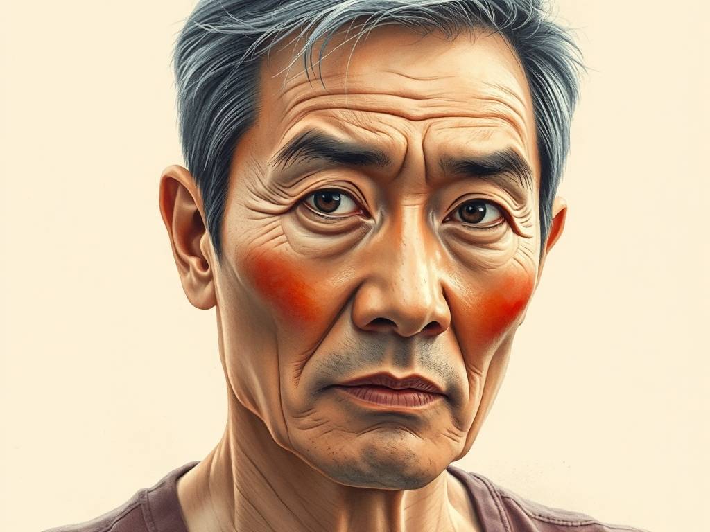 你的健康状况全都反映在脸上