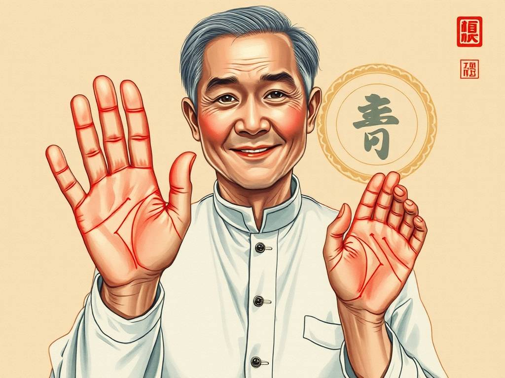 天生财运好的手相脚相