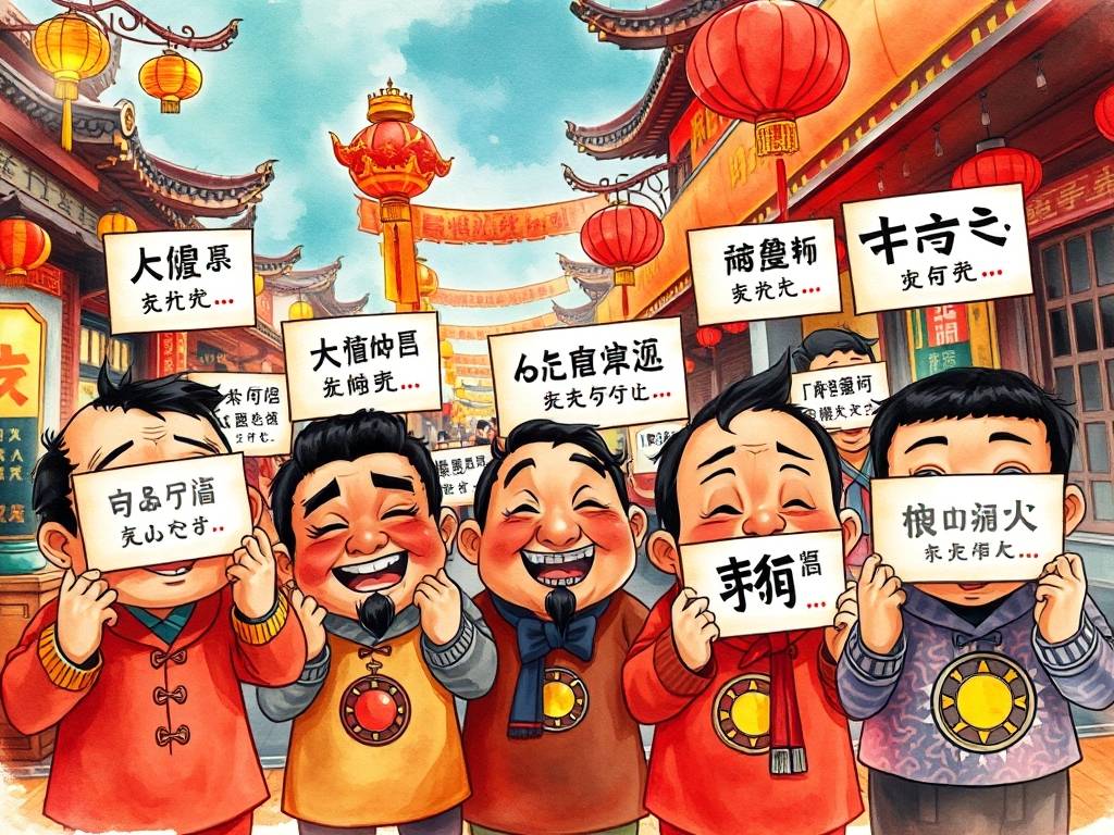 面相俗语顺口溜