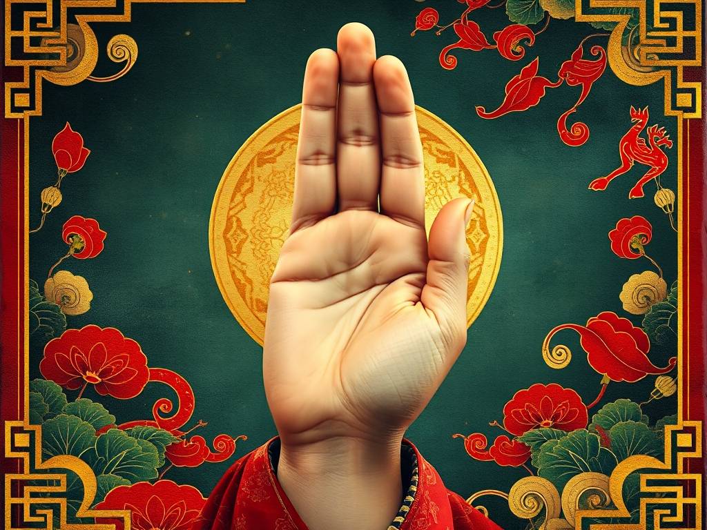 最有福气的手相图片 手像干姜家运旺则生意成功成就非凡
