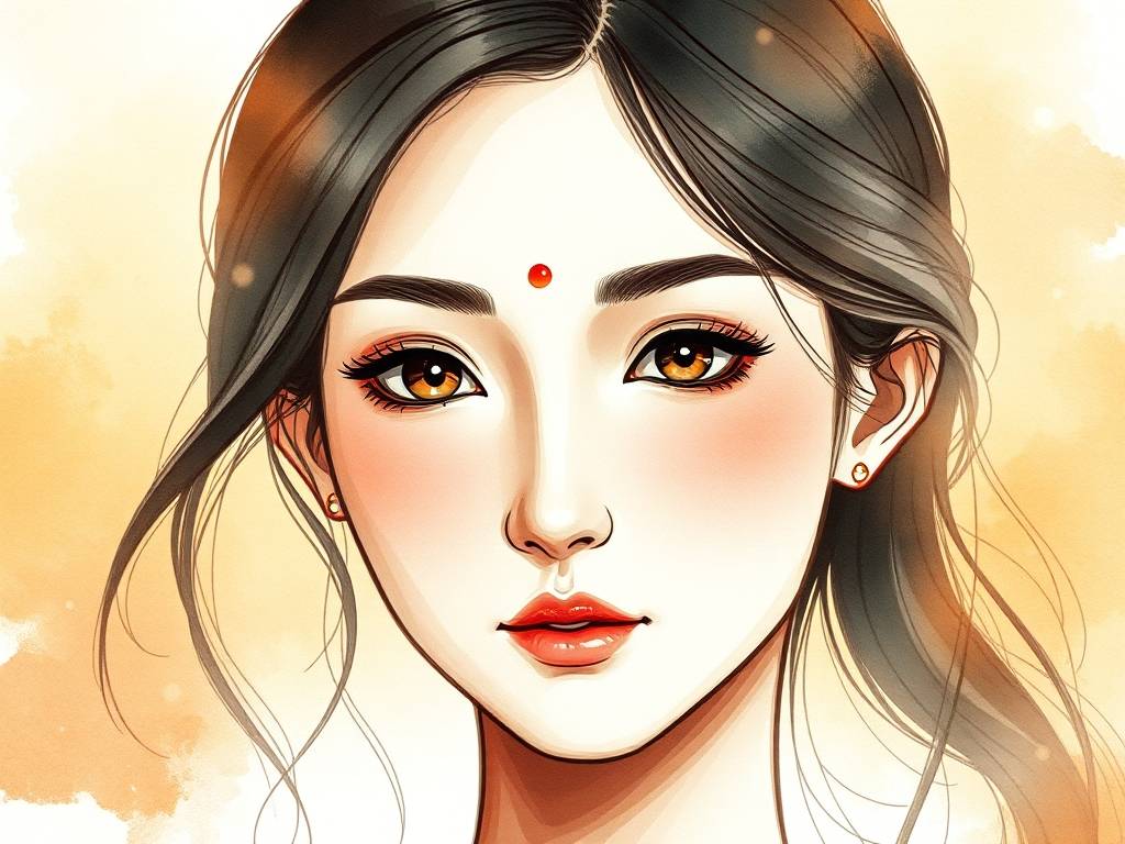 女人印堂有痣面相图解 印堂有痣好吗女人
