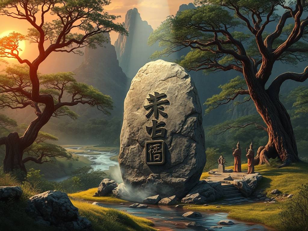 风水招财泰山石敢