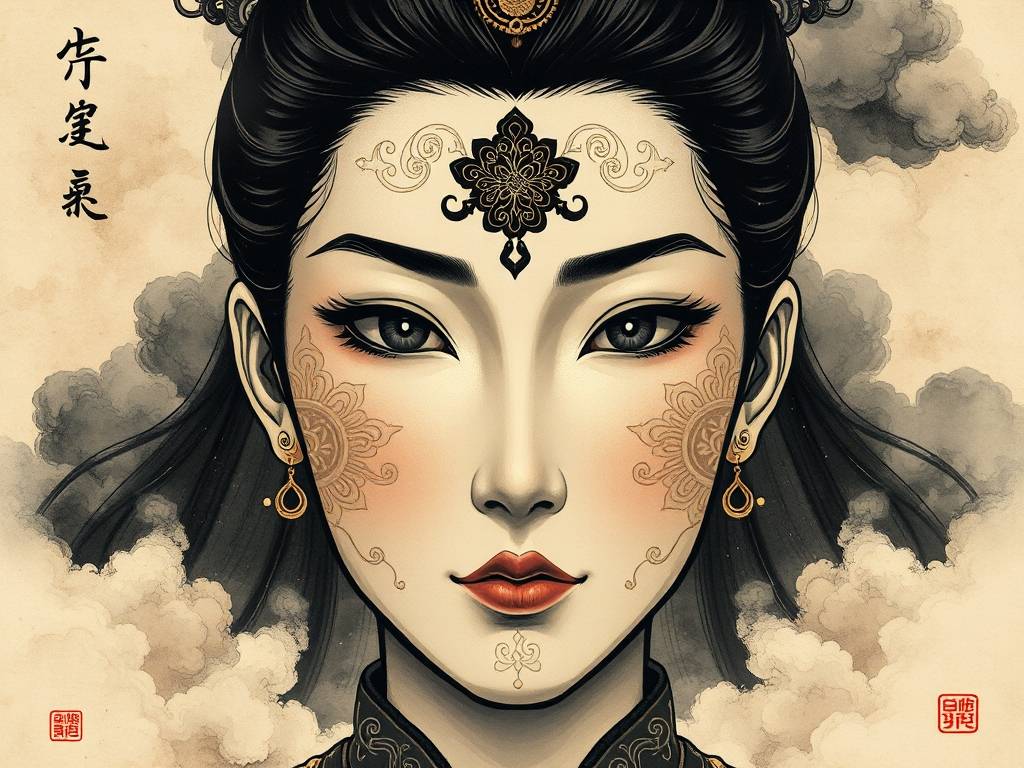 脸部的痣命(mìng)运图解 印堂有痣则富贵
