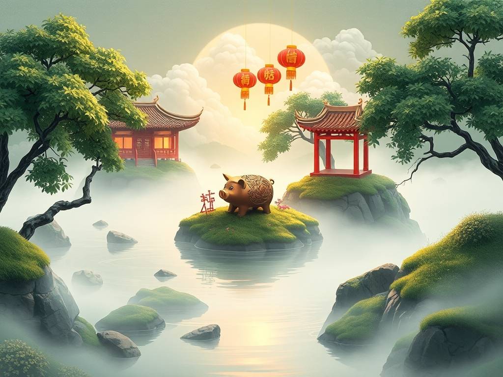 微信背景图片招财风水