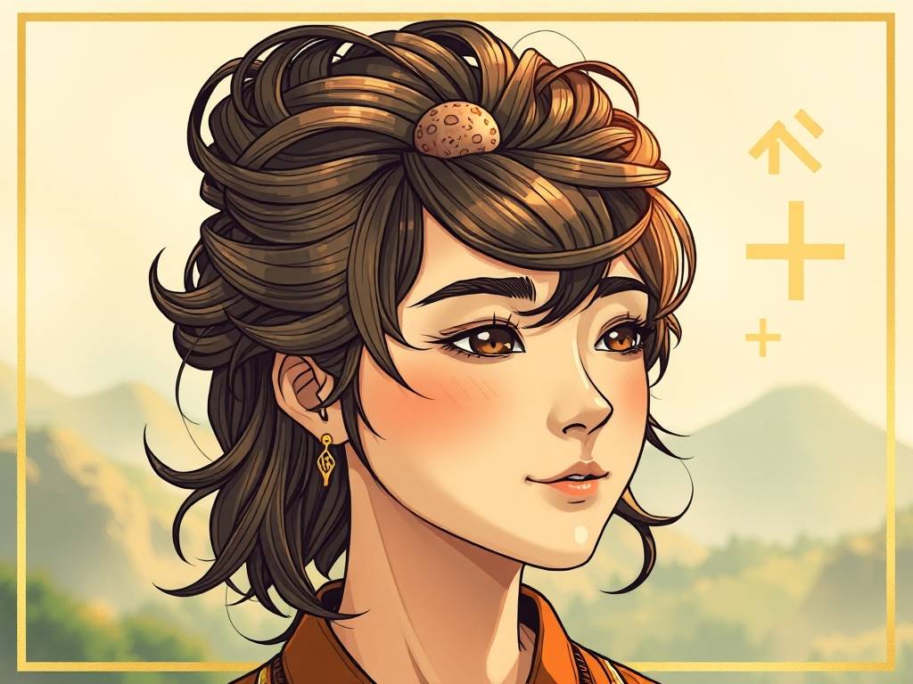 头发里长痣命运图解 头顶位置交好运