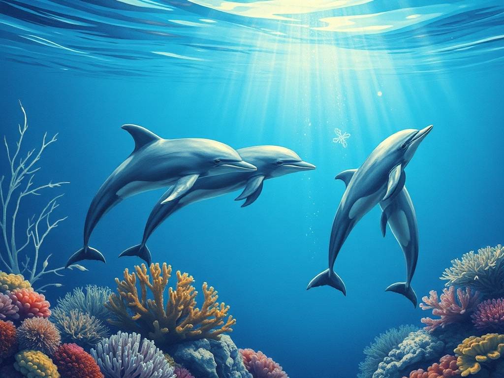 心理测试：觉得哪一只海豚最懂人性？测你什么时候开始转运