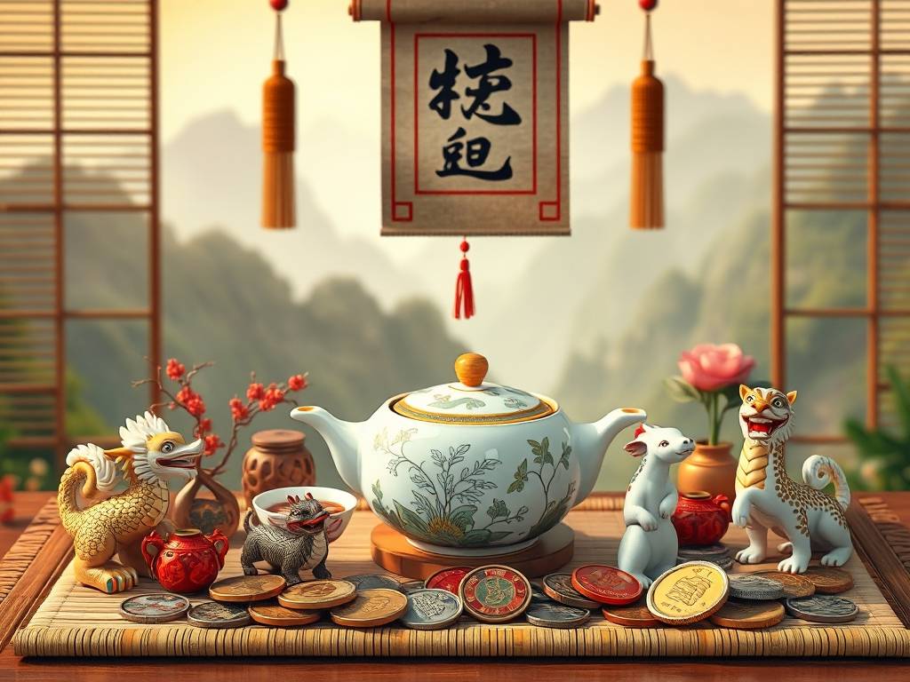 电脑桌面旺财图片招财风水