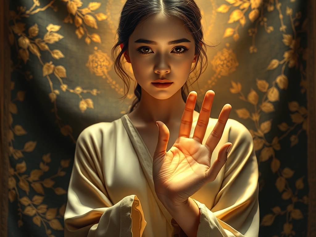 稀有女生手掌有五条线 财运发展无忧