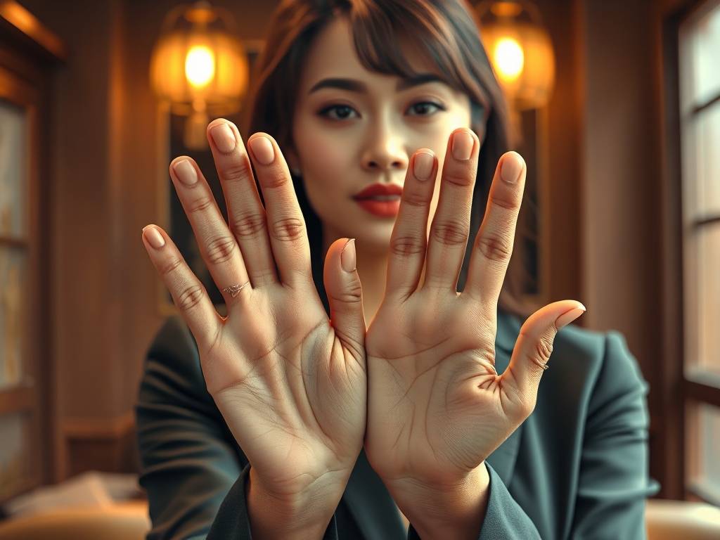 35岁发大财的女人手相特征 掌心凹陷财运亨通