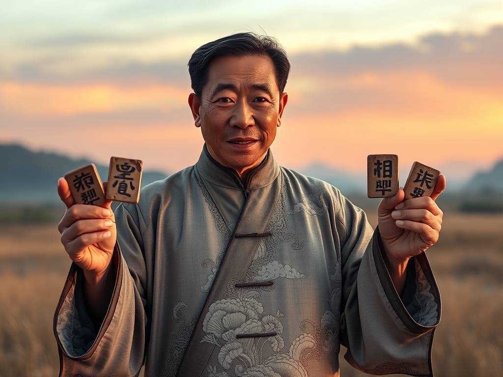 双手十个斗的男人命運(yùn) 事业顺风顺水