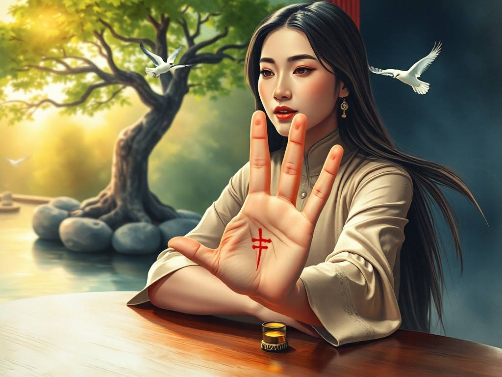 女人有四条掌纹好不好 智慧线上翘财运亨通