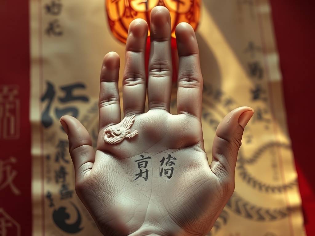 手掌看相算命图解