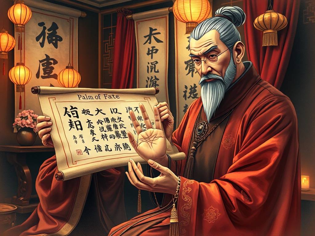手掌看相算命图解