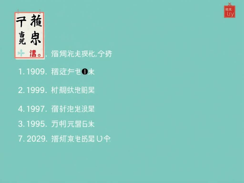 属牛的年份表