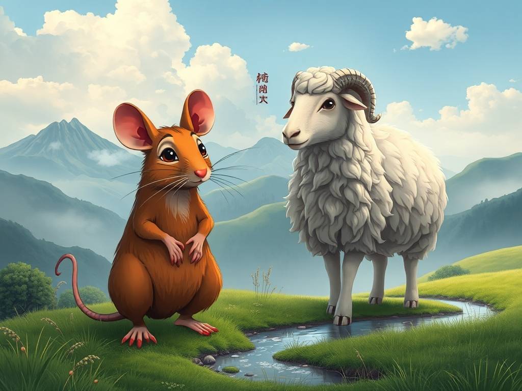 属鼠和属羊