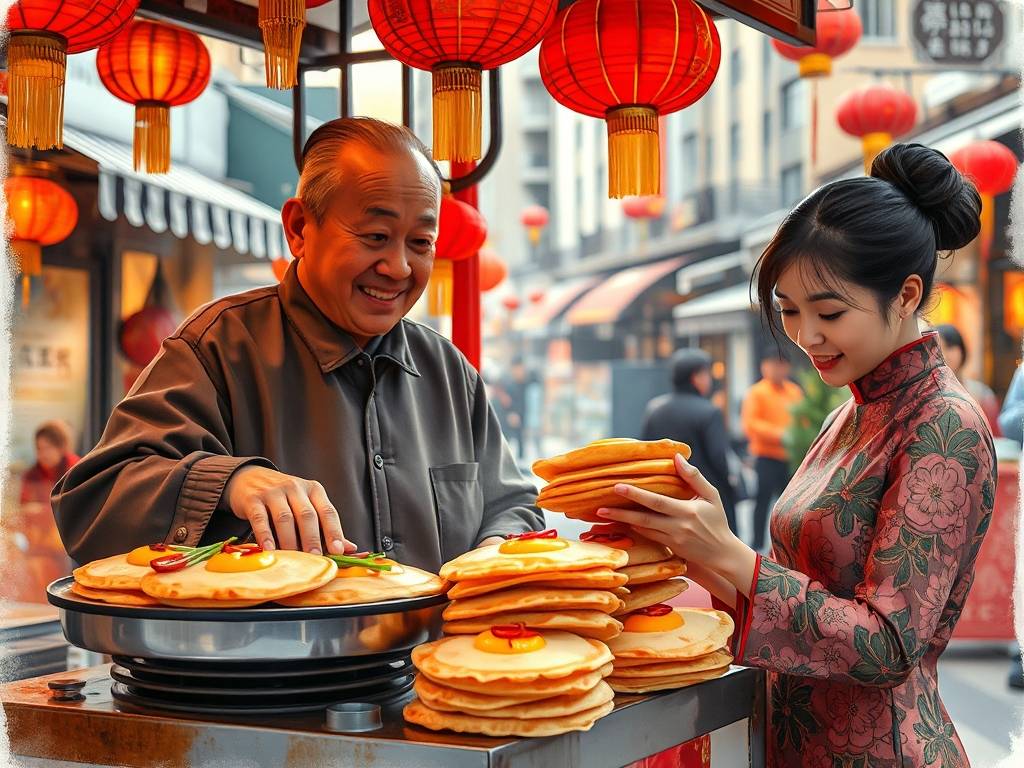 2023大年初四吃什么 初四的烙(lào)饼摊鸡蛋